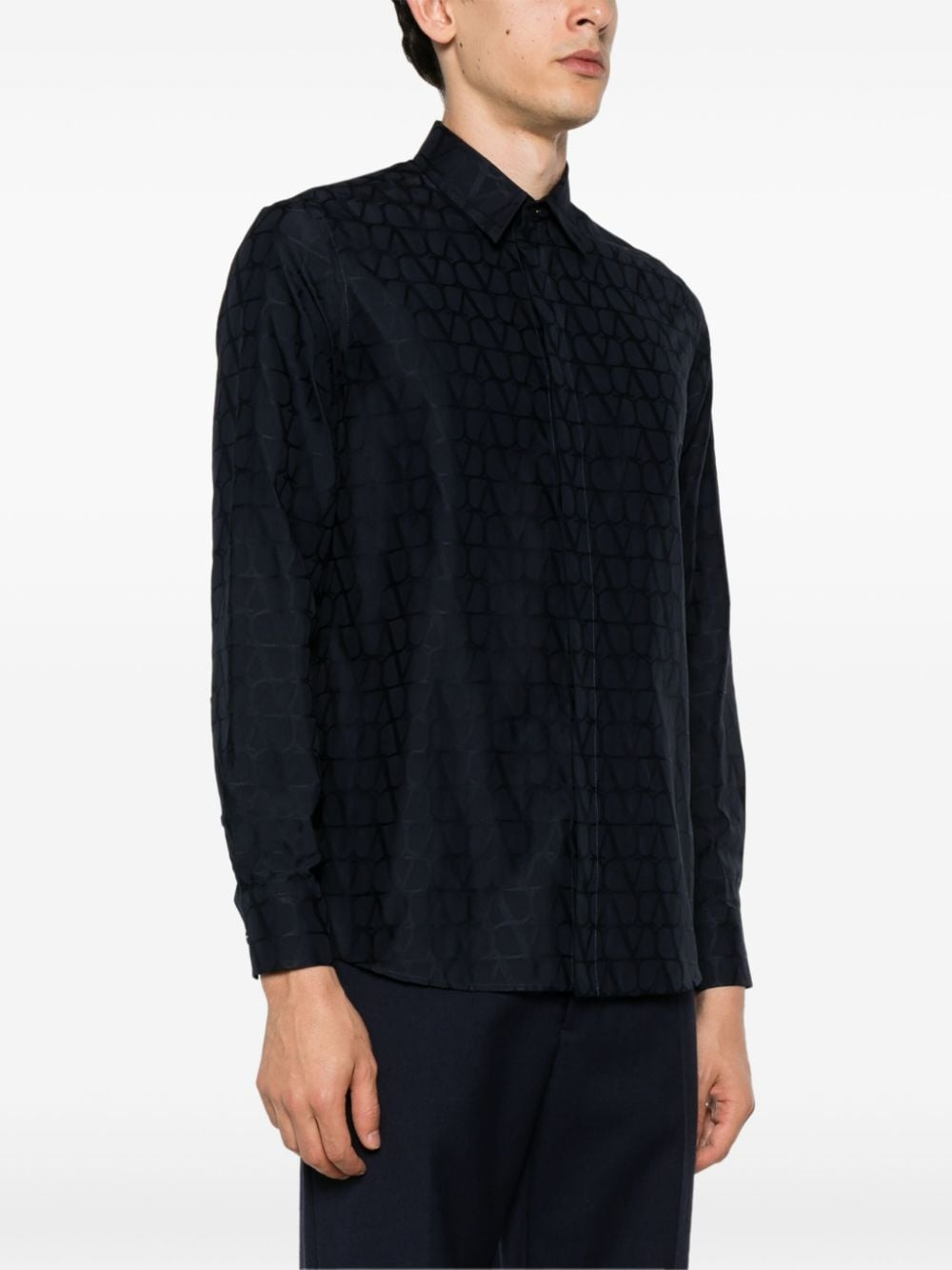 Valentino Men Shirt With Logo - 3