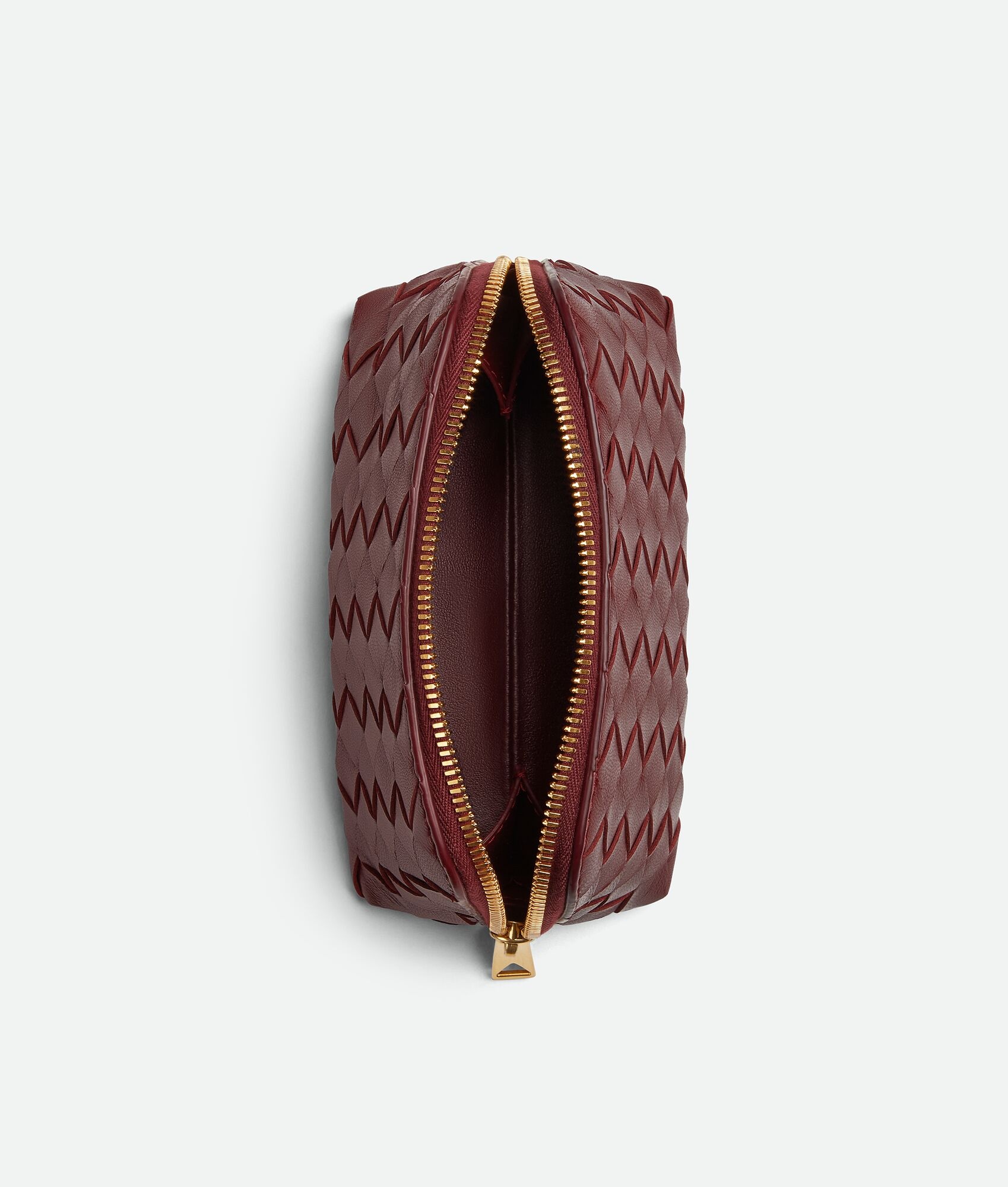 Intrecciato  Small Half-Moon Beauty Pouch - 3