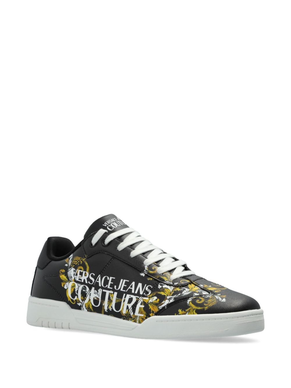 logo-embroidered sneakers - 2