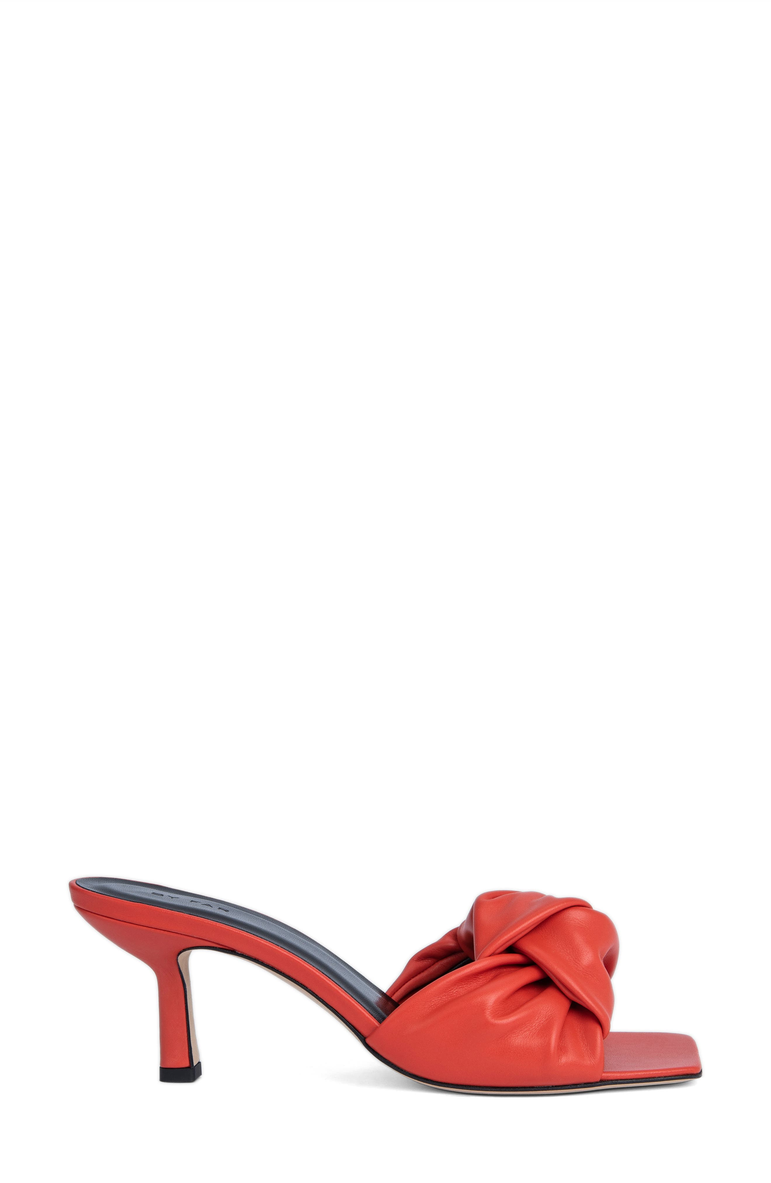 By Far Lana Open Toe Mule in Scarlet at Nordstrom - 3