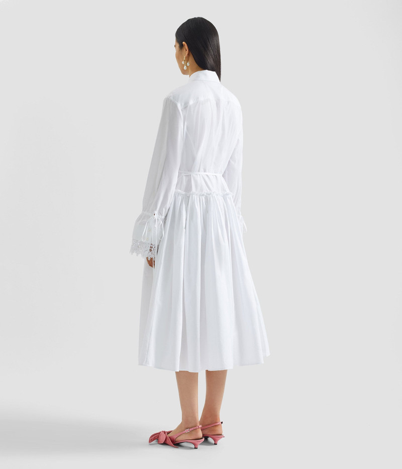 COTTON POPLIN SHIRT DRESS 3
