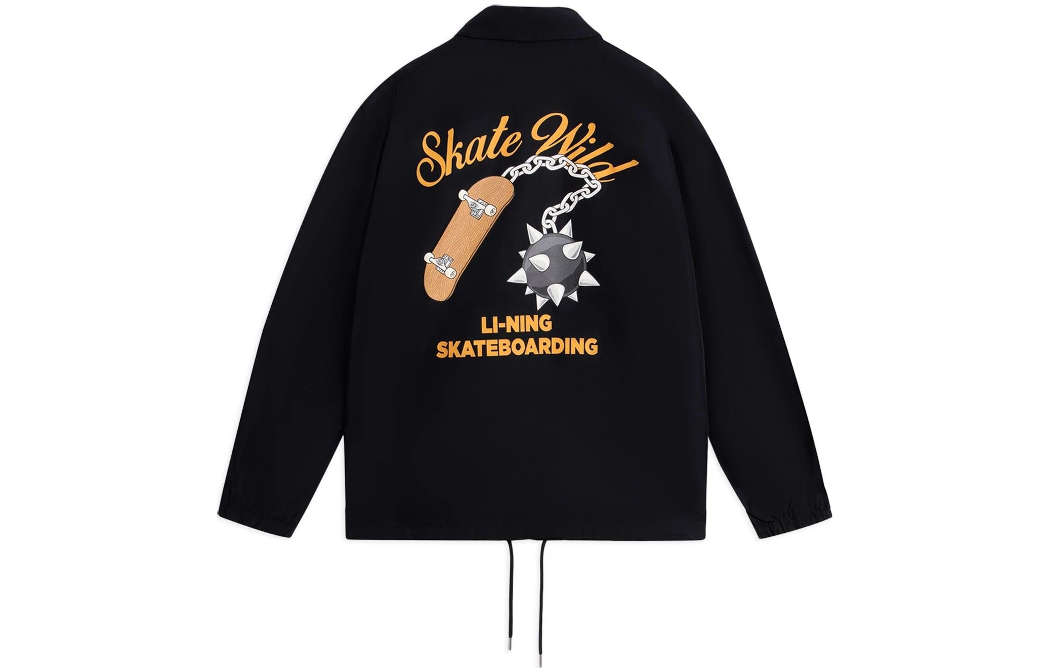 Li-Ning x Phil Hackett Graphic Jacket 'Black' AFDRA45-1 - 2
