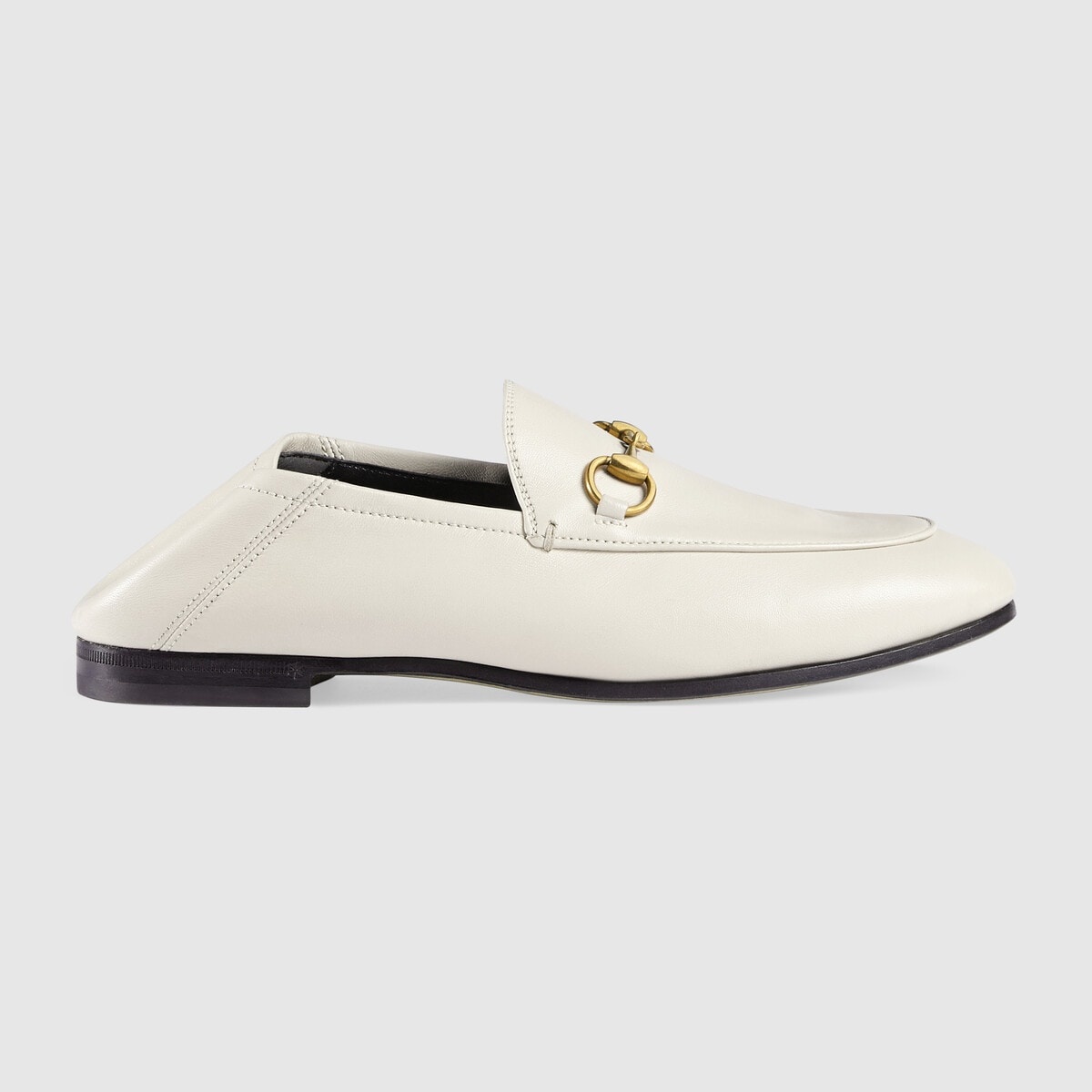 Women's leather Horsebit loafer - 1