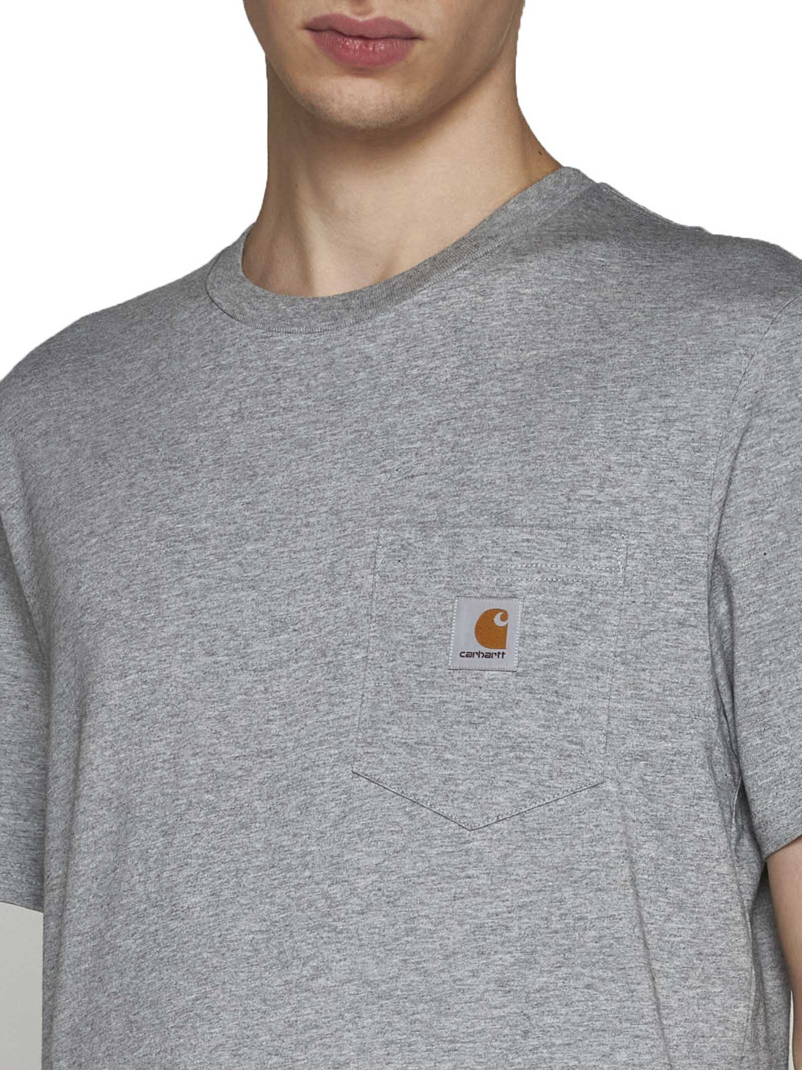 Chest-pocket cotton t-shirt - 5