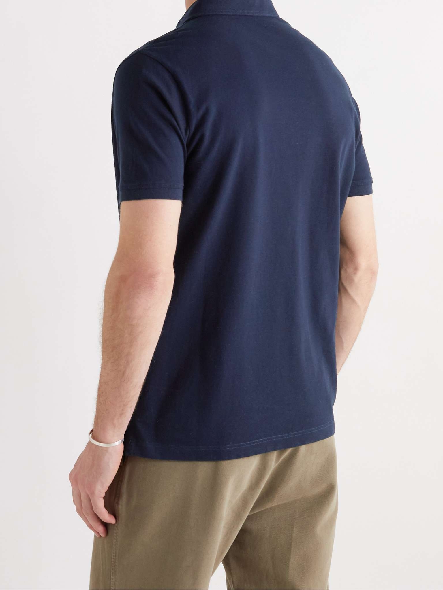 Cotton-Piqué Polo Shirt - 4