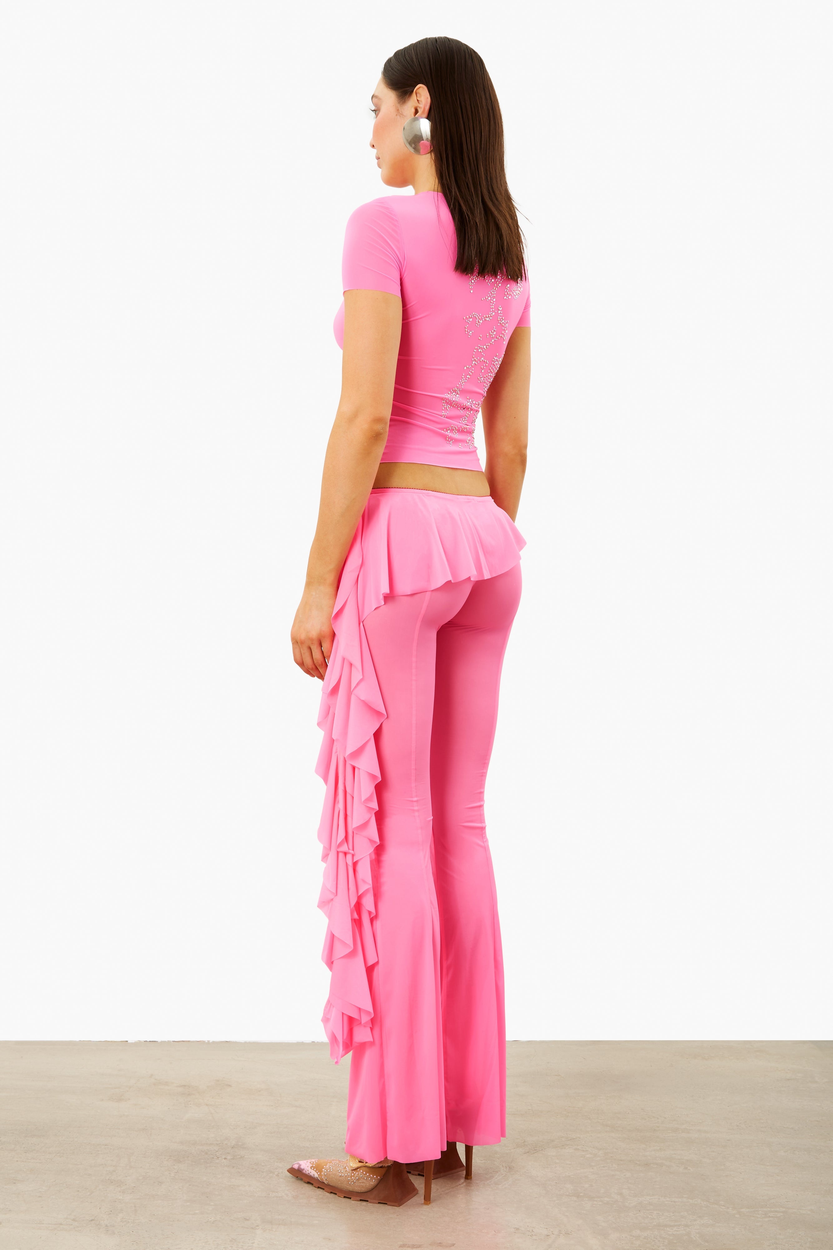 ELLE TROUSERS PINK TEXAS - 5