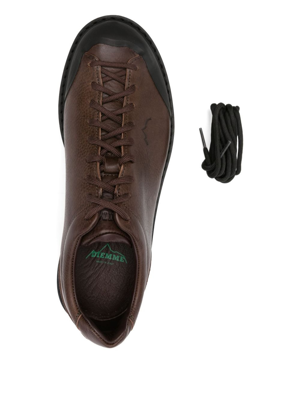 Ampezzo leather lace-up sneakers - 4