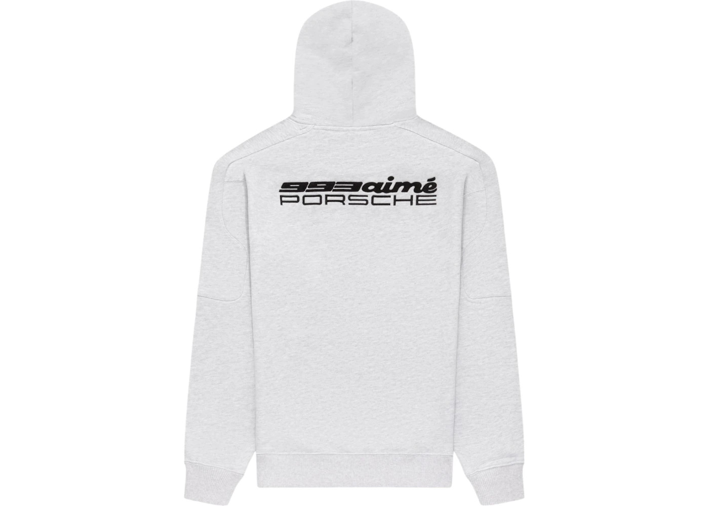 Aime Leon Dore x Porsche 993 Turbo Racing Hoodie Silver Mix - 2