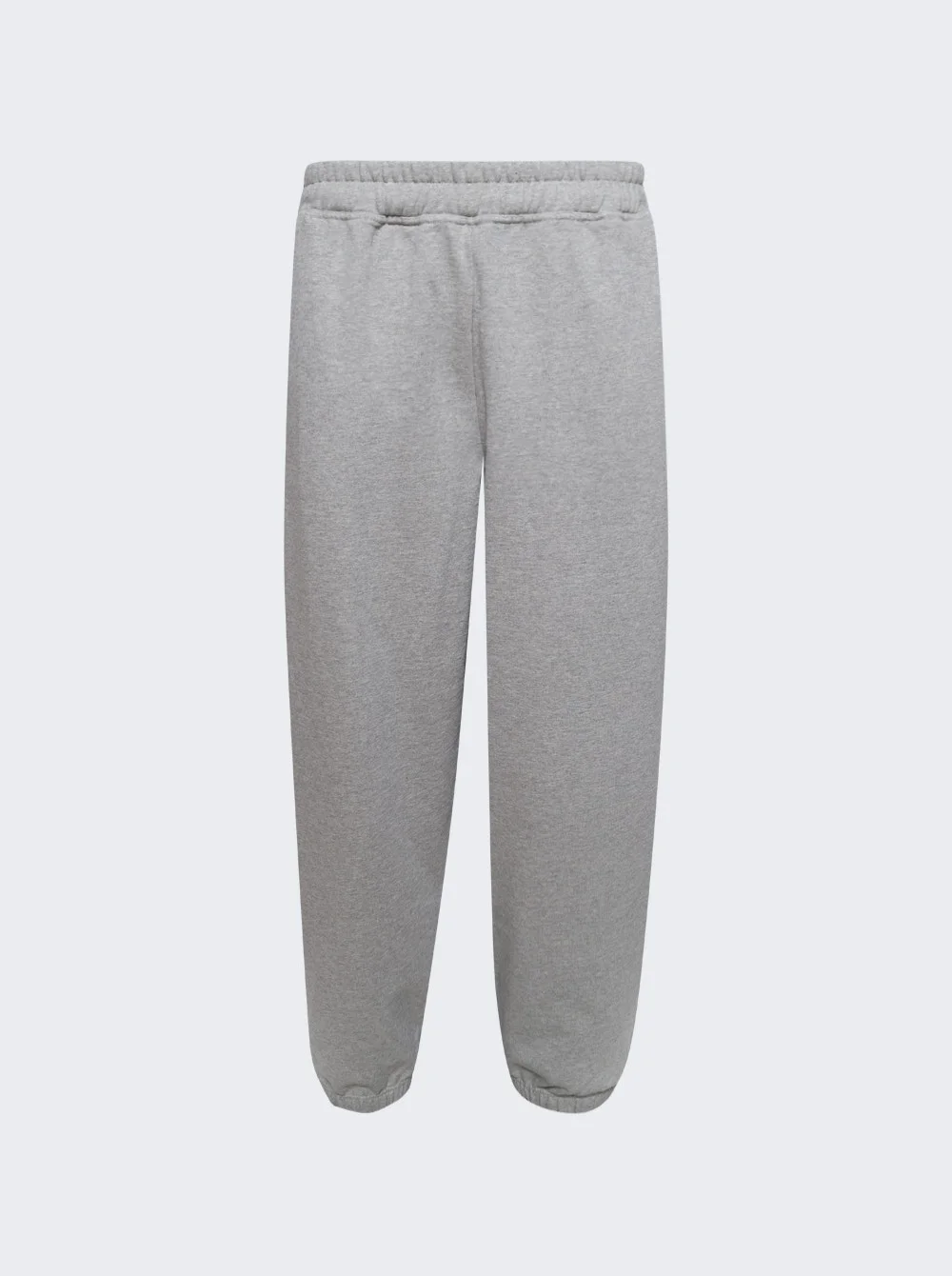 Biker Cross Logo Sweatpants Grey Melange - 1