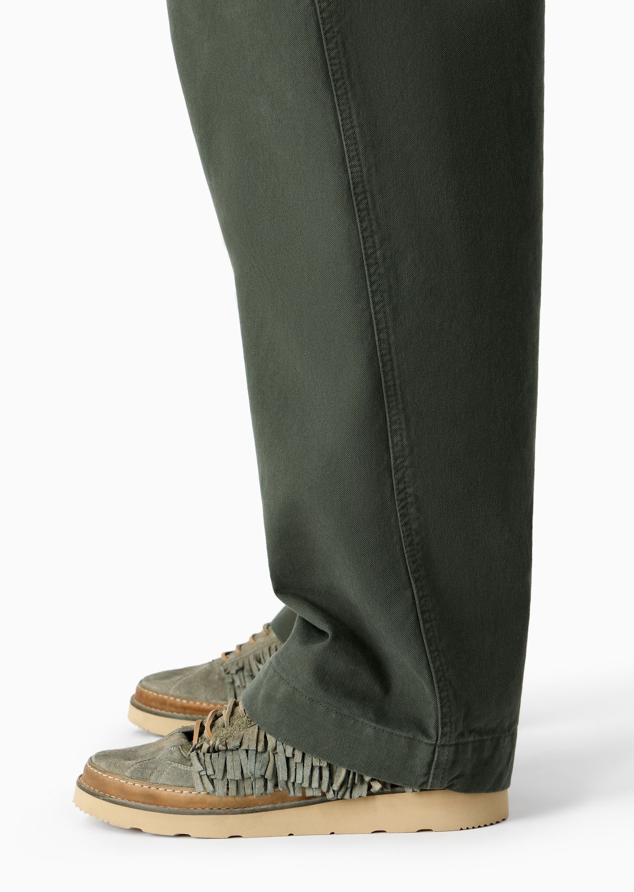 Emporio Armani Sustainability Values Capsule Collection organic bull trousers - 6