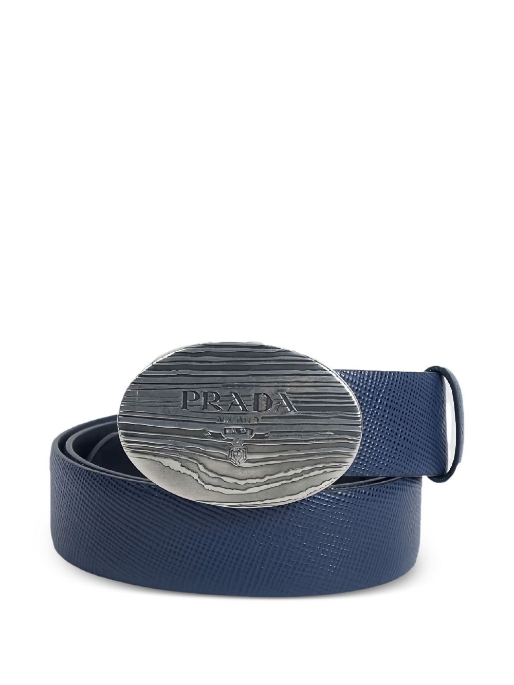 textured-buckle belt - 1