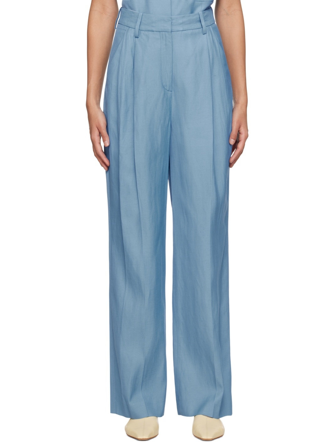 Blue Cadar Trousers - 1