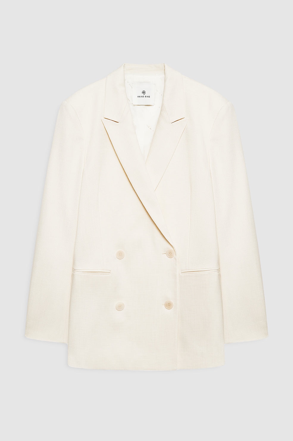 Jasmine Blazer - Cream - 1