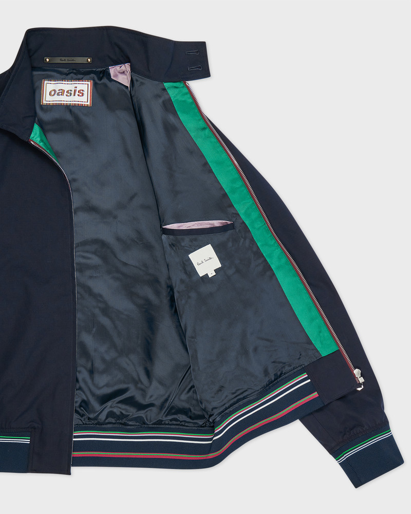 Paul Smith x Oasis - Navy Harrington Jacket 4