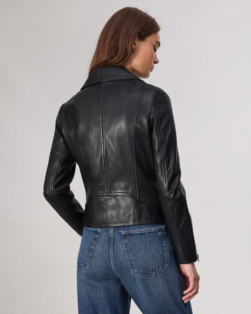 Mack Leather Jacket Slim Fit Motorcycle Jacket 5