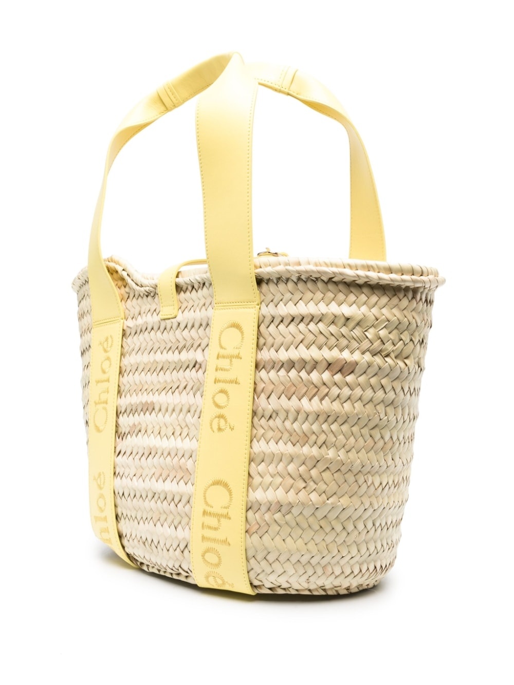 Sense small raffia tote bag - 4