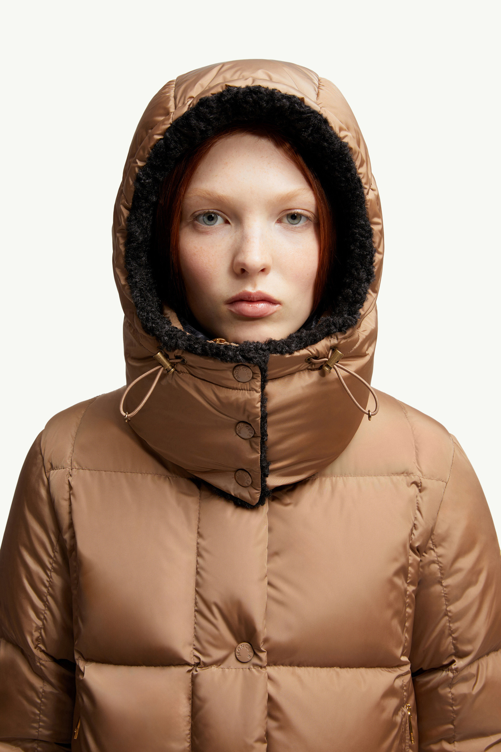 Castelnou Square-Quilted Hooded Short Down Jacket - 6