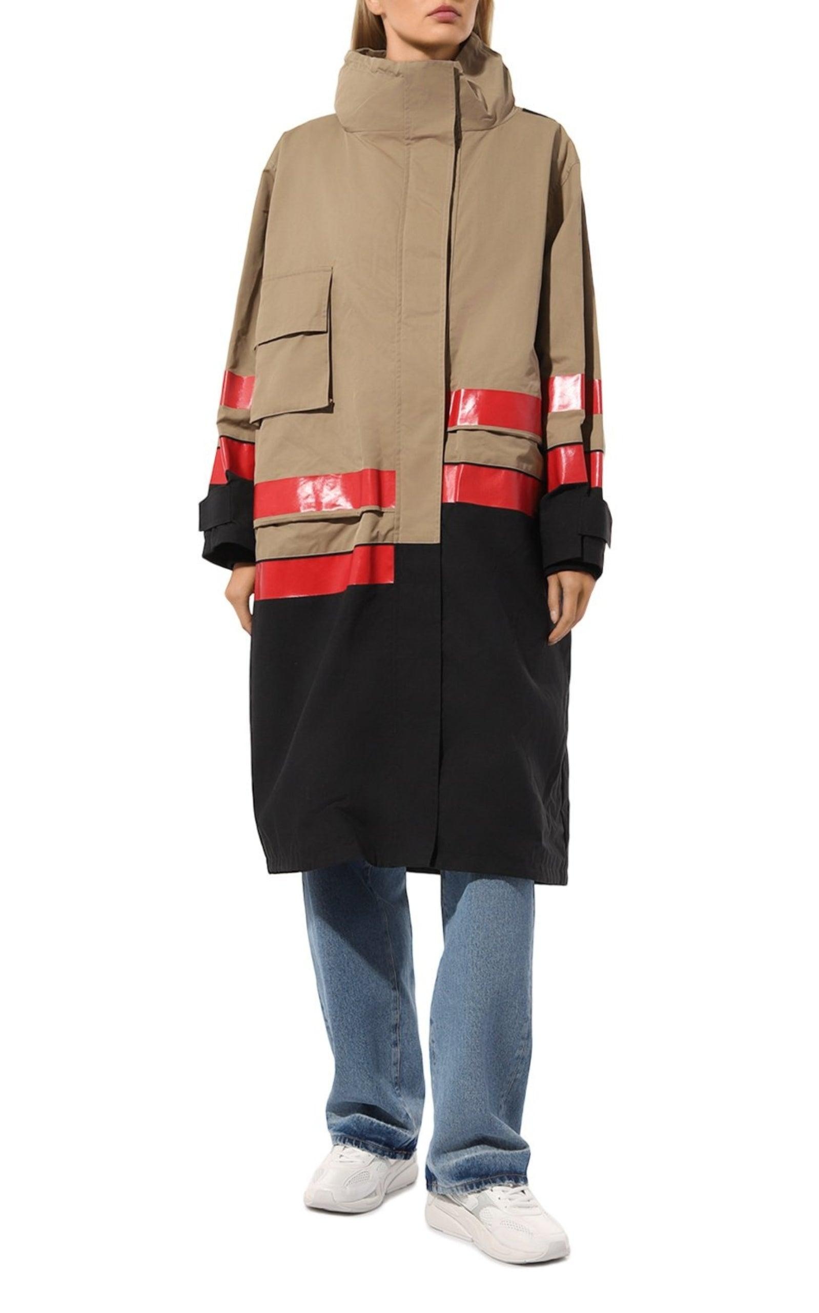 x Balenciaga The Hacker Technical Cotton Twill Parka - 4