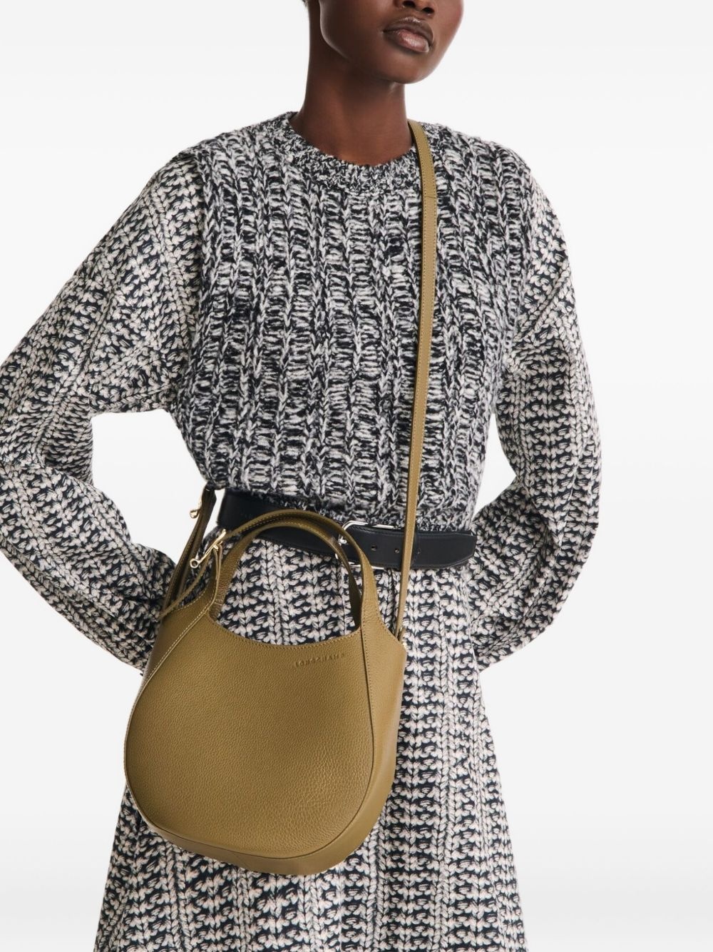Le Foulonné round-shaped handbag - 2