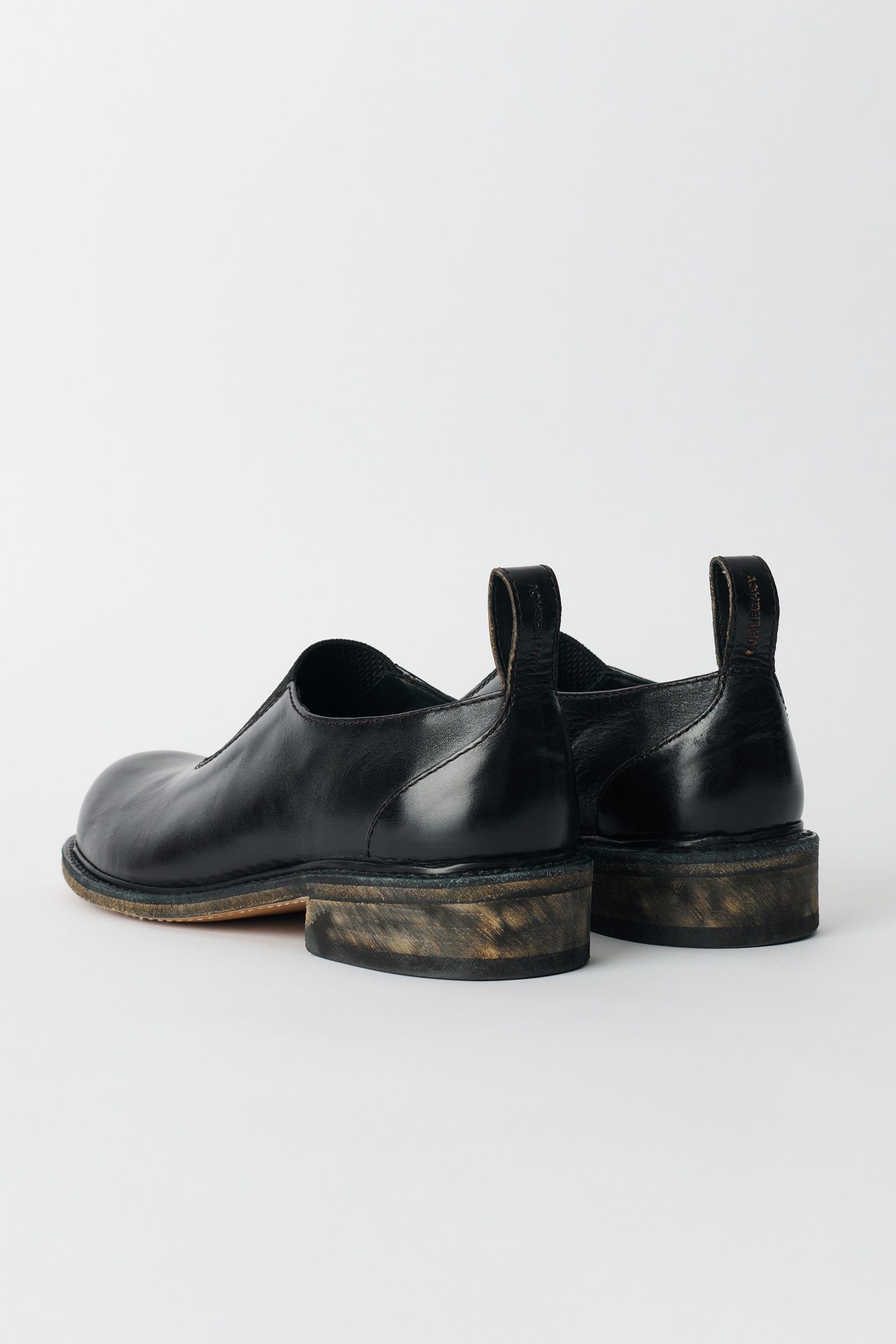 Naoto Shoe Deep Black Leather - 6