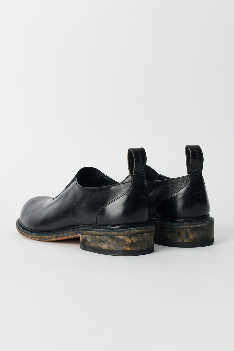 Naoto Shoe Deep Black Leather 6