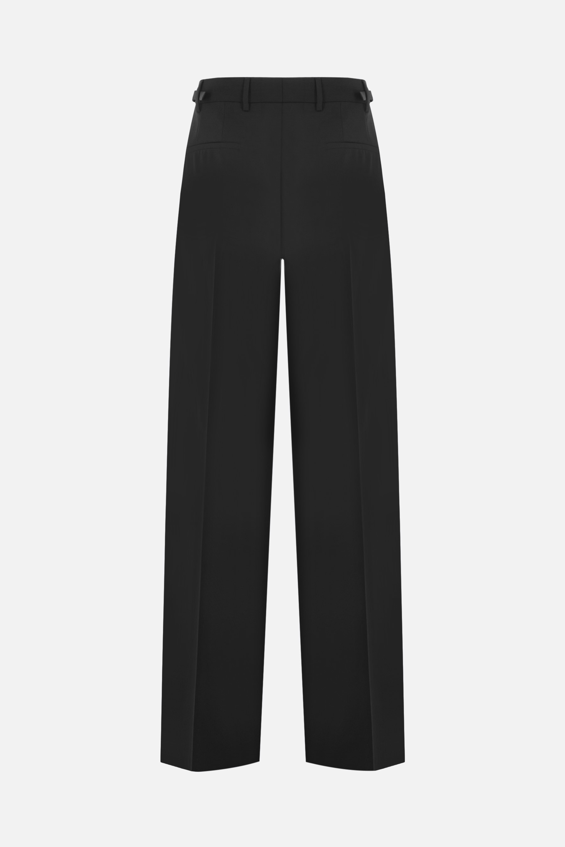 WOOL PANTS WITH MEDUSA BUCKLE - 3