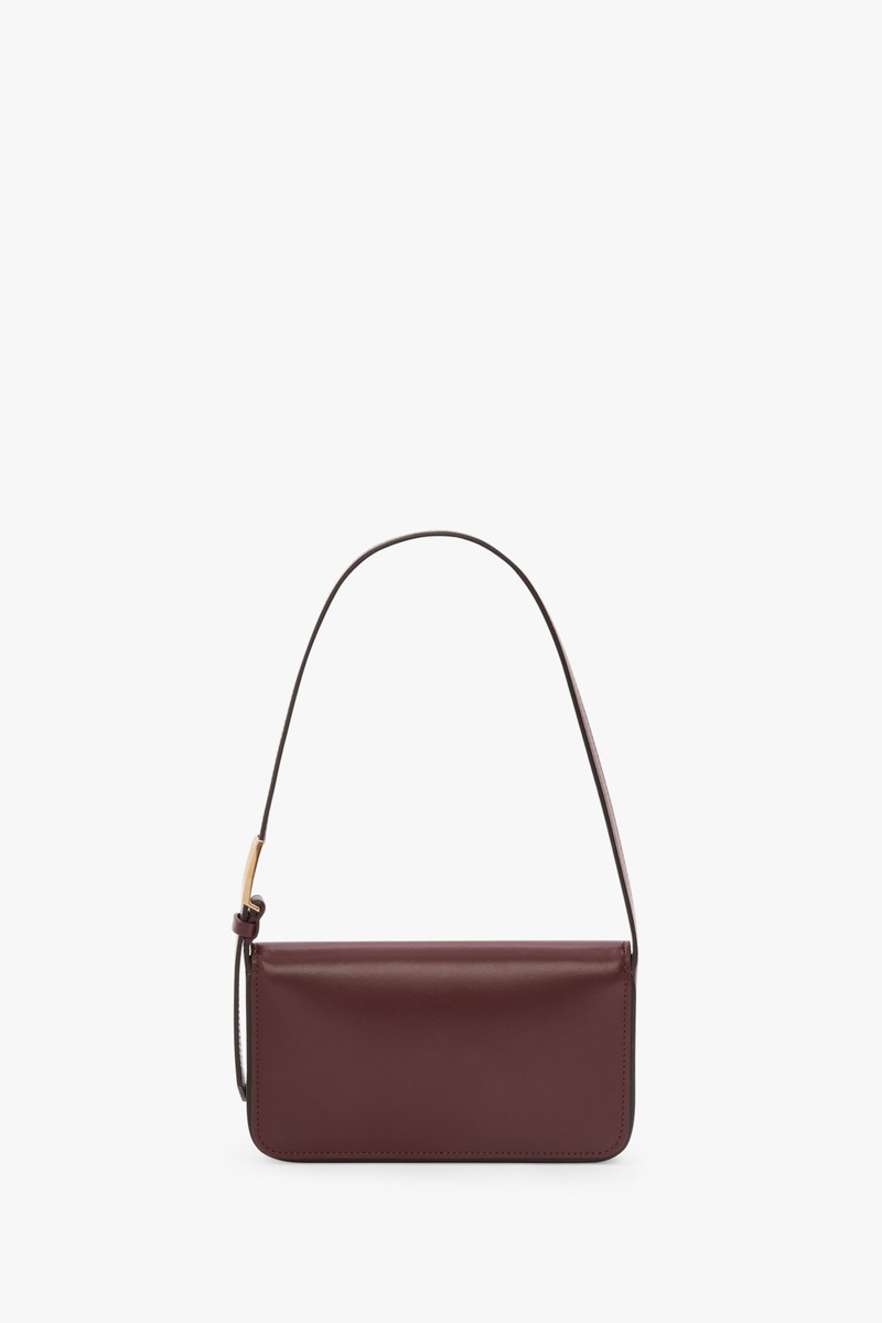 Victoria Beckham Dorian Pocket Bag In Burgundy Leather outlook