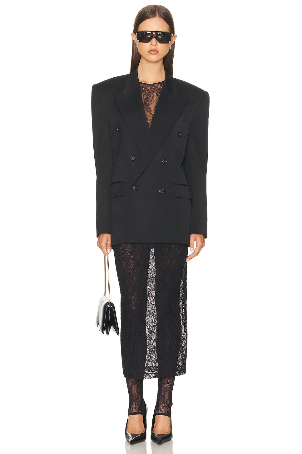 Lace Stirrup Legging - 5