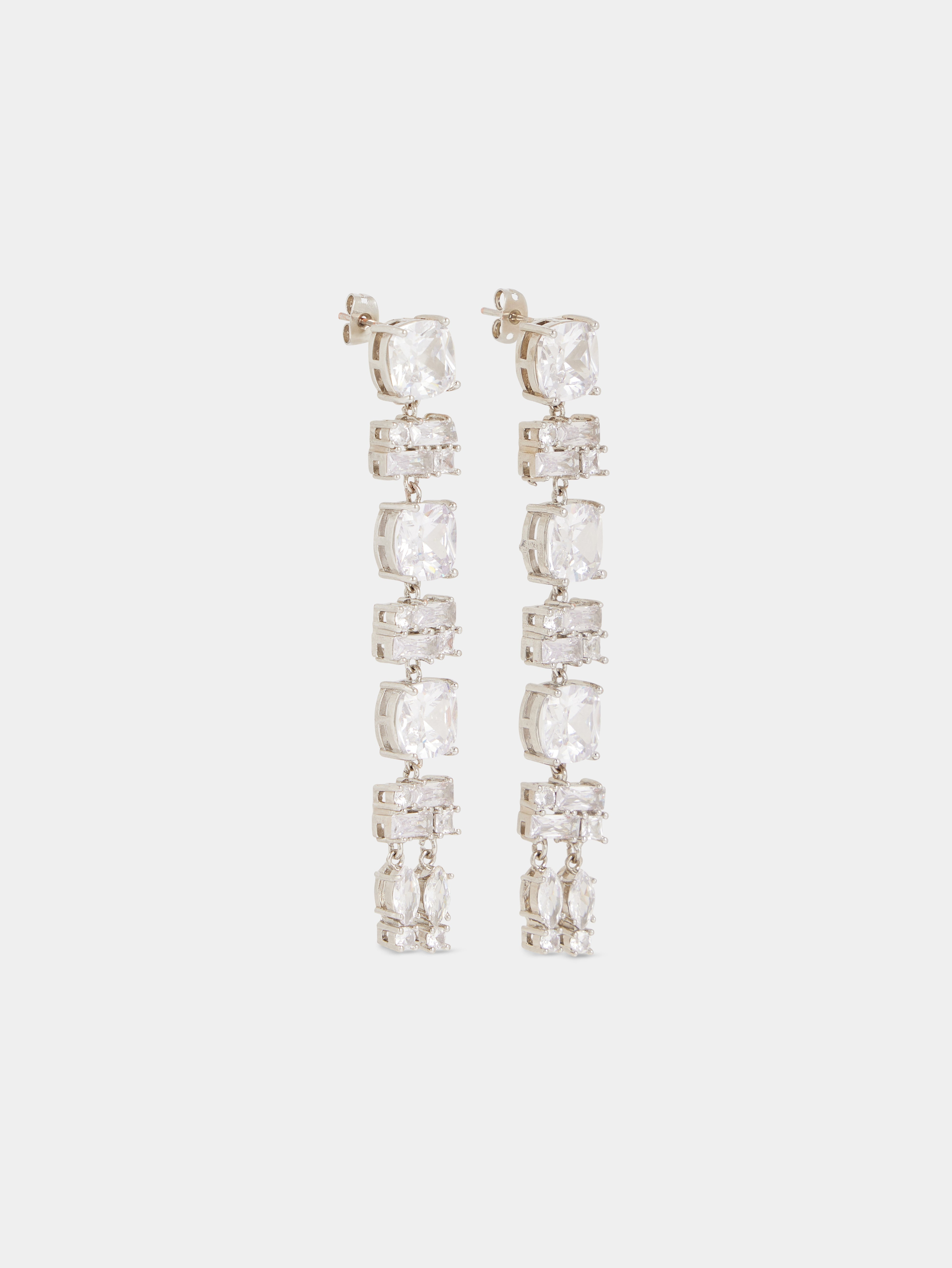 LONG STRASS EARRINGS - 3
