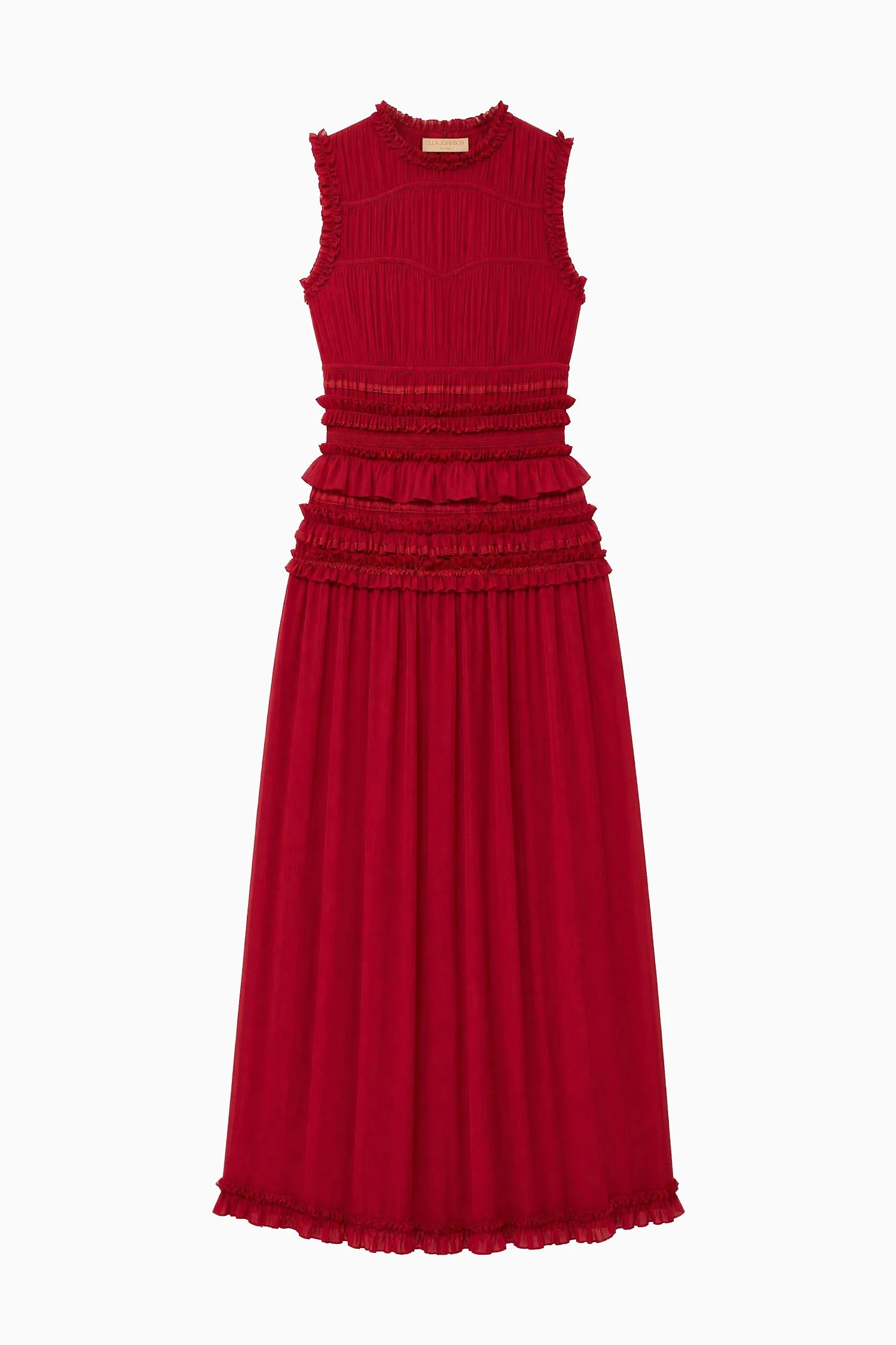 Etta Sleeveless Silk Dress - 1