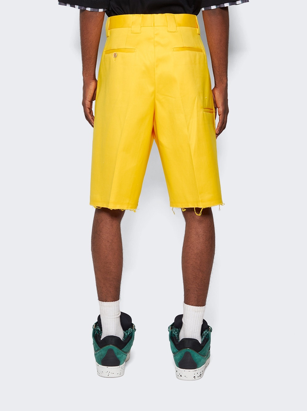 Tailored Shorts with Pocket Sunflower Yellow - 5