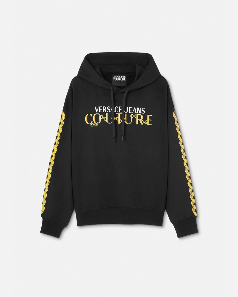 Chain Logo Hoodie 1