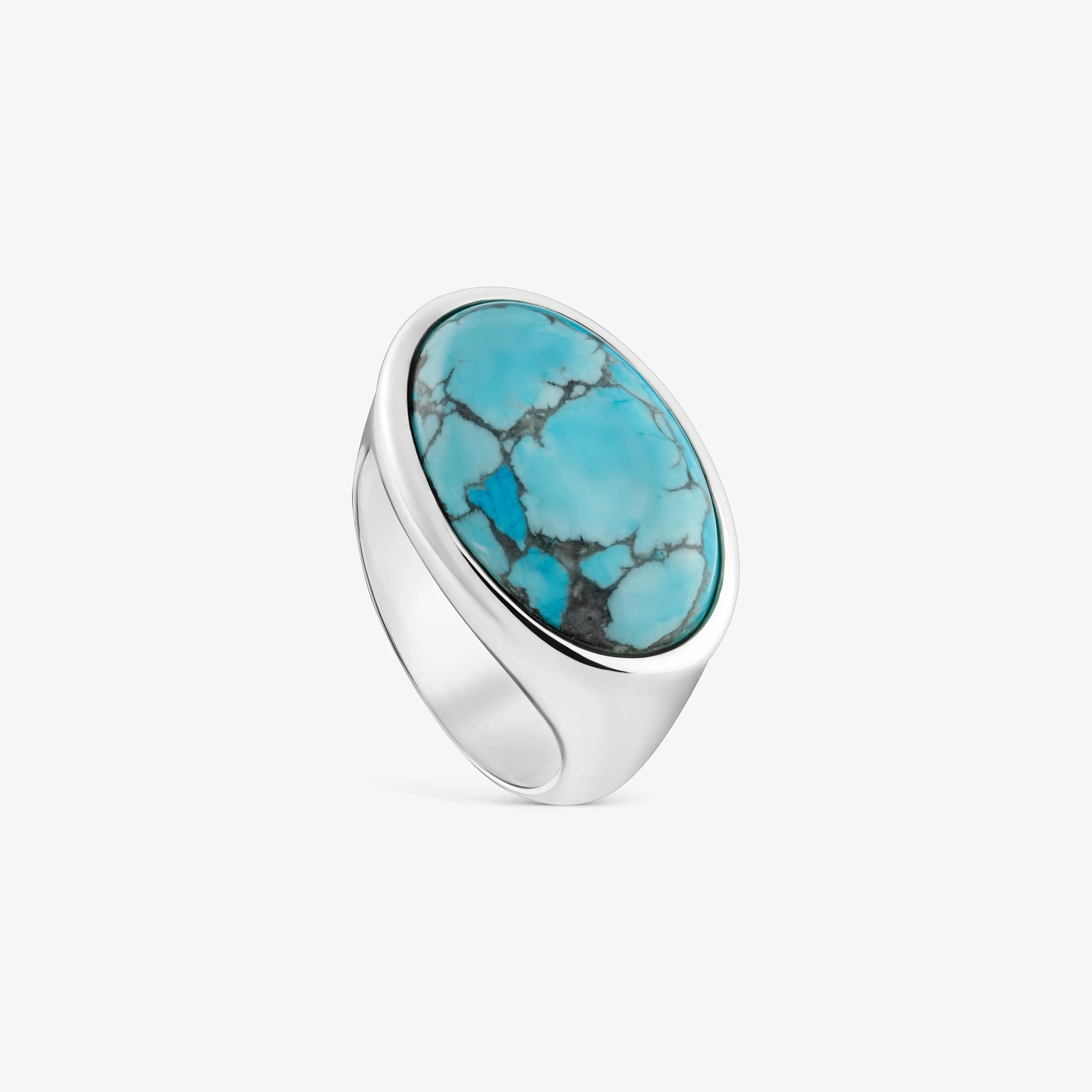 Silver-plated Ring with magnesite TOUS Gem Power - 1