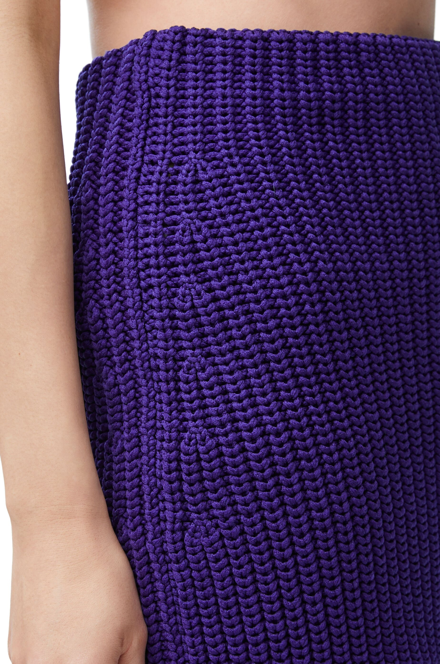 Mini skirt in technical knit - 5