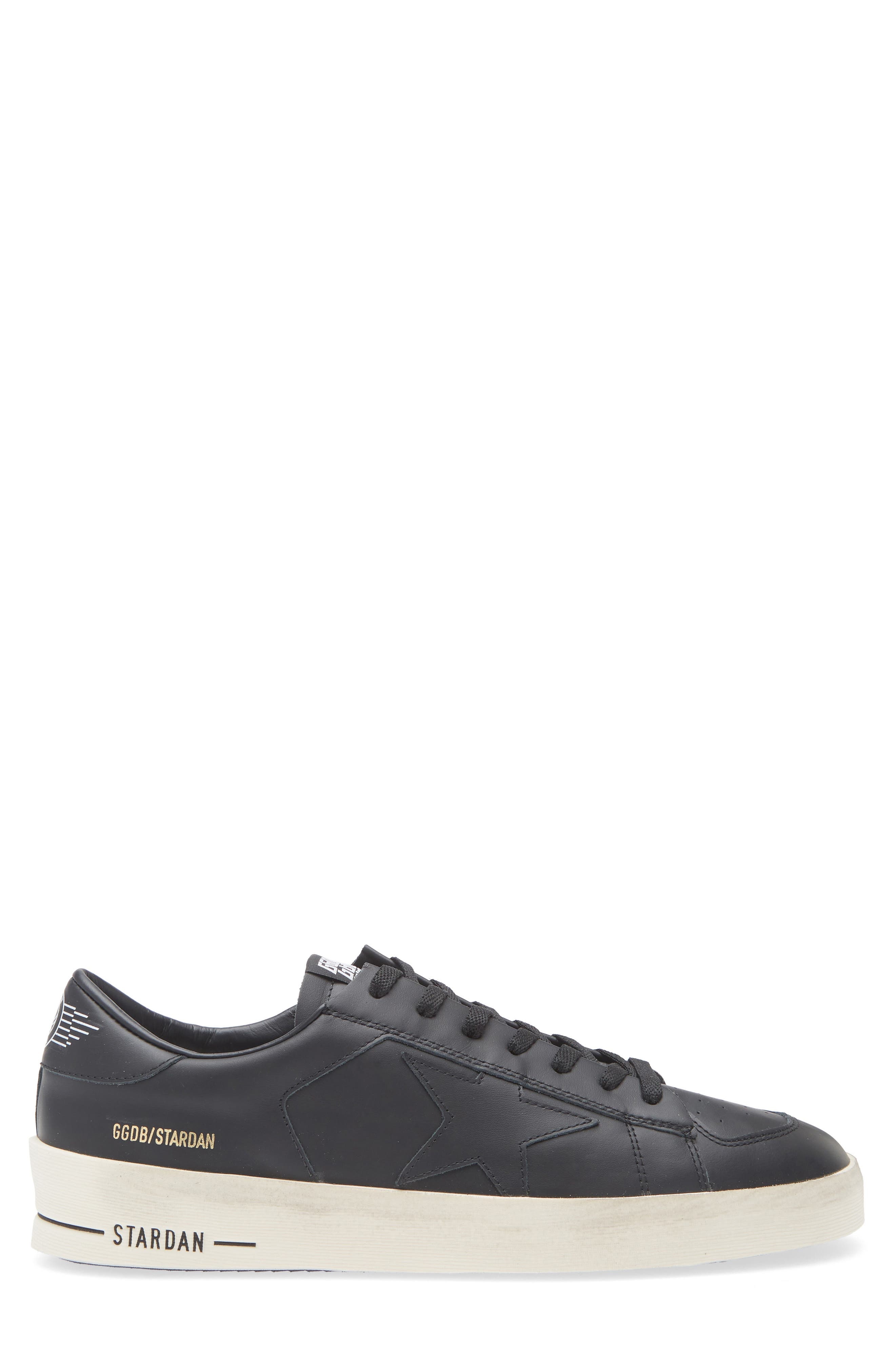 Golden Goose Stardan Sneaker in Black /White at Nordstrom - 3