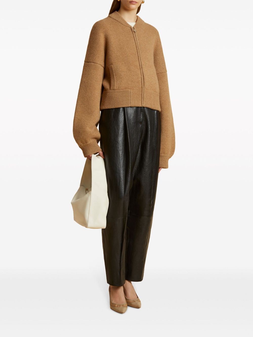 Rhea zip-up cardigan - 2