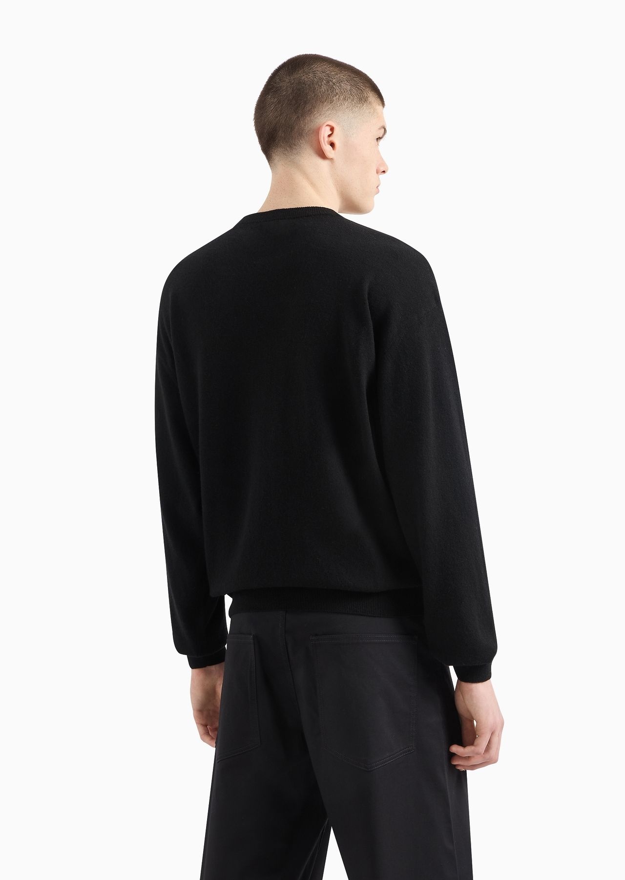 ASV Capsule plain-knit wool-blend jumper - 3