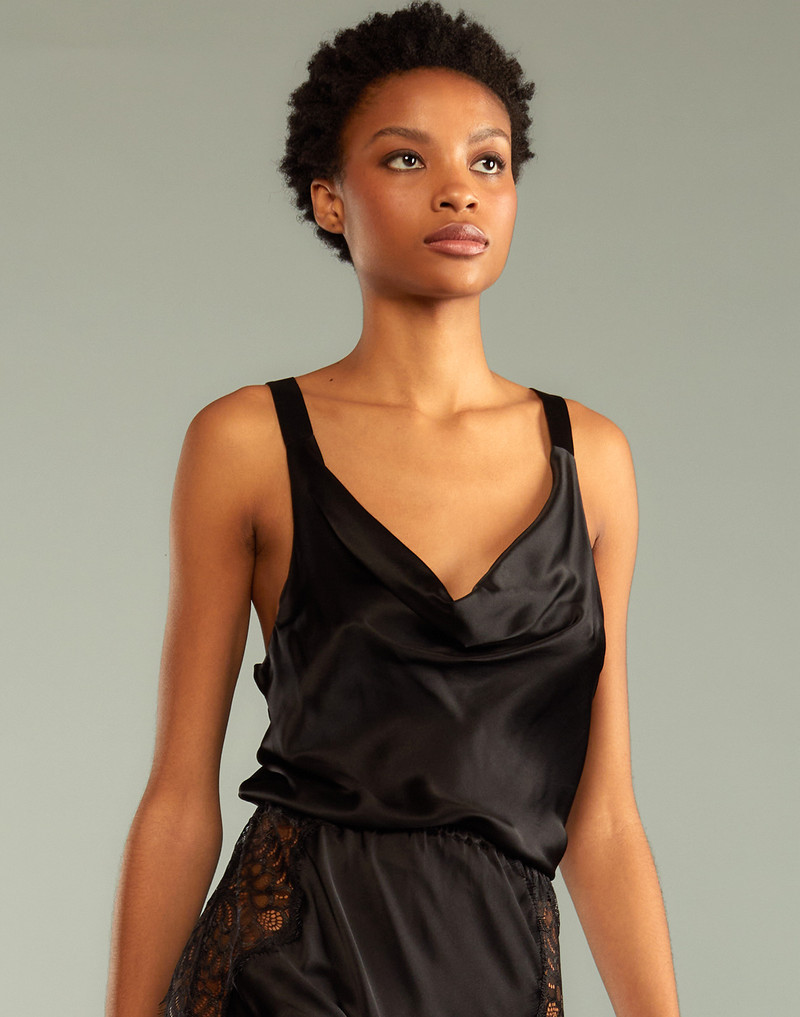 CYNTHIA ROWLEY Lya Silk Blouse outlook