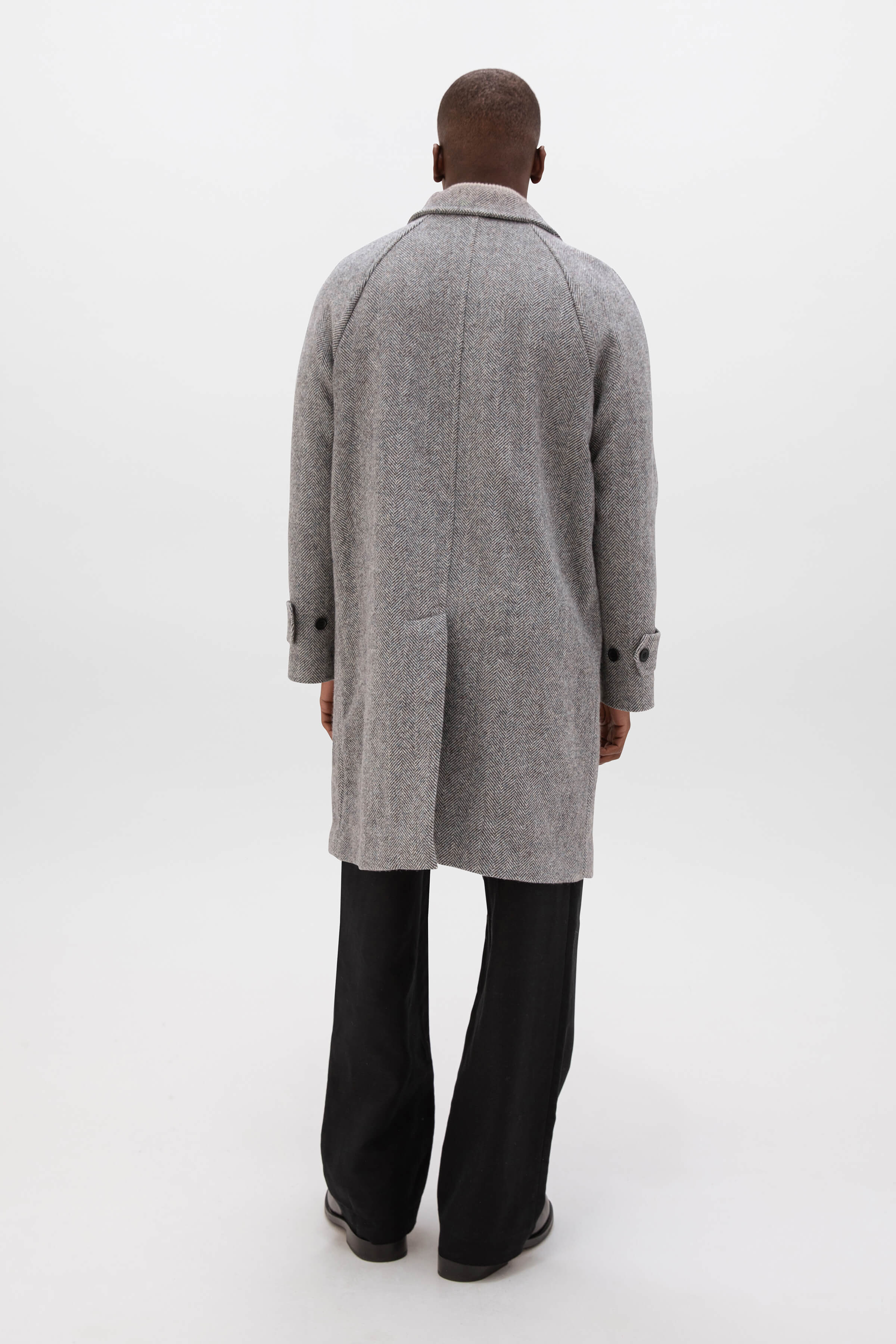 'The Balmacaan' Men's Coat | Storm - 3