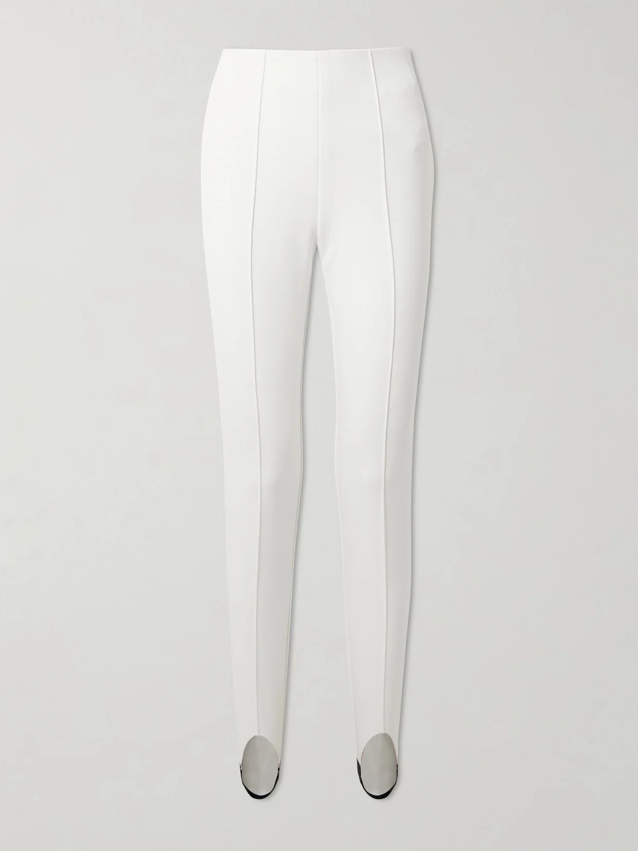 Elaine Embroidered Stretch Stirrup Ski Pants - 1