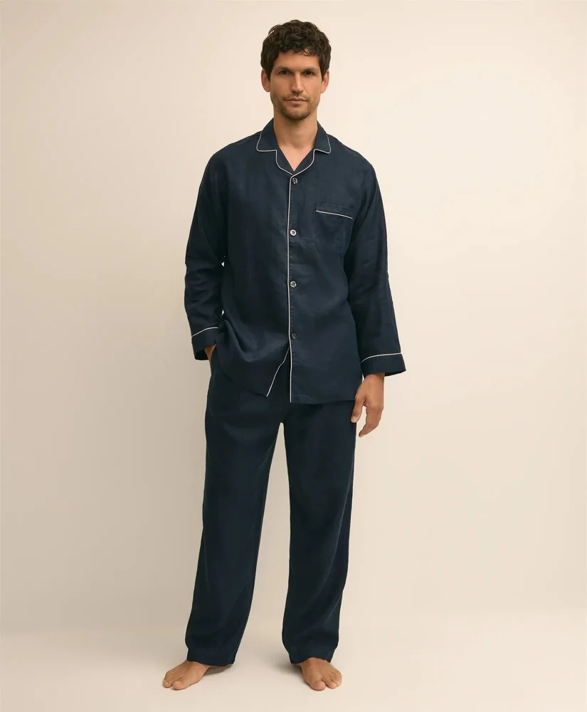 Linen Pajama Set - 1