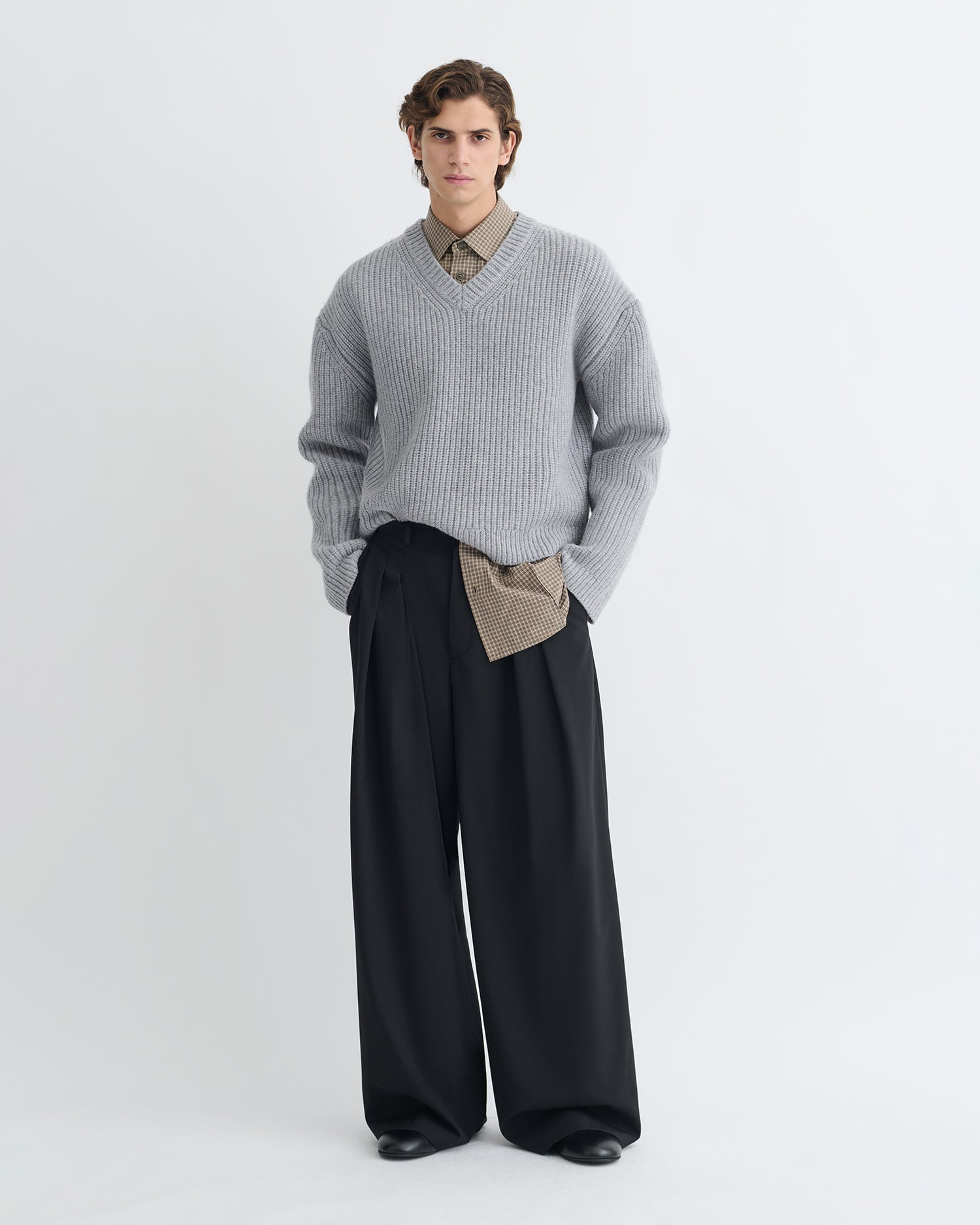 Merino and Cashmere-Blend Sweater - 5