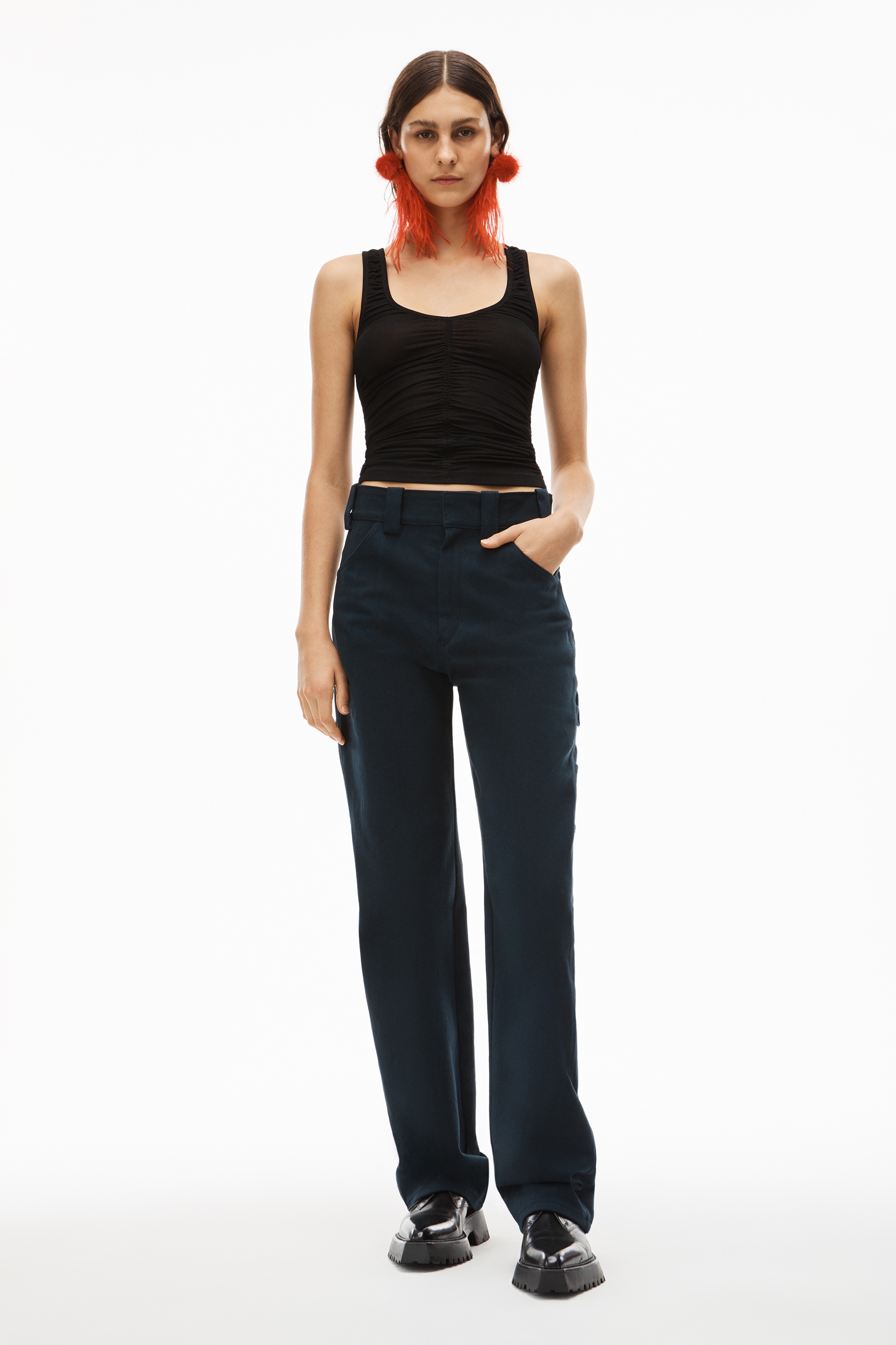 CARPENTER PANT IN RAW DENIM - 2