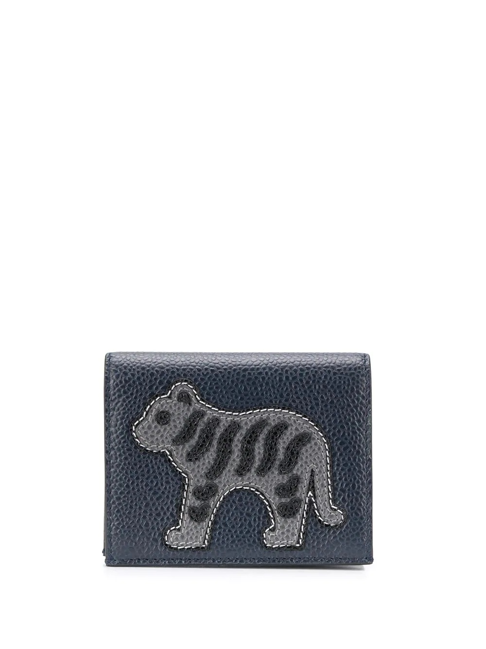 icon appliqué double cardholder - 1