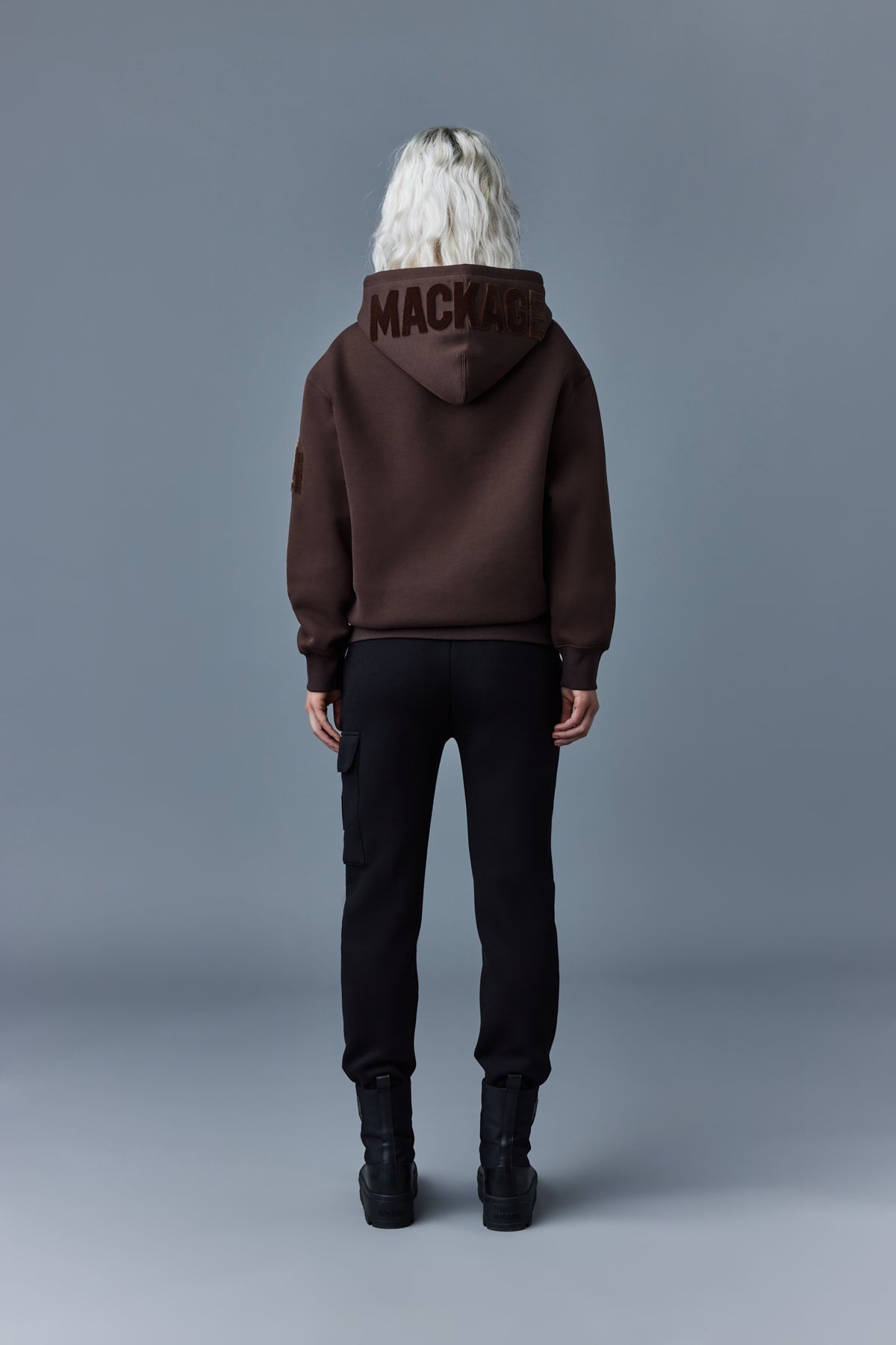 KRYS hoodie with velvet embroidery - 4