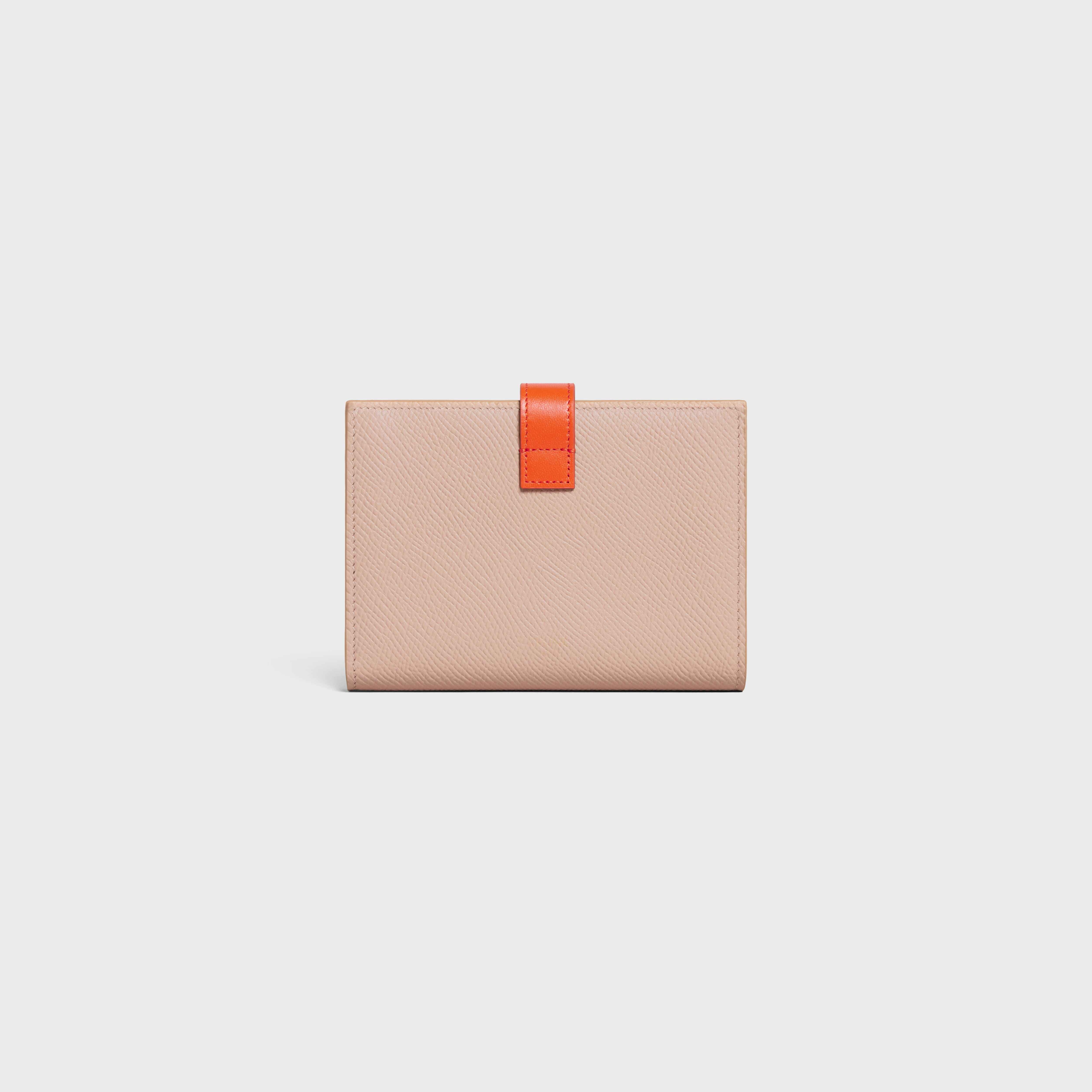 Medium strap wallet in Bicolour Grained Calfskin - 3