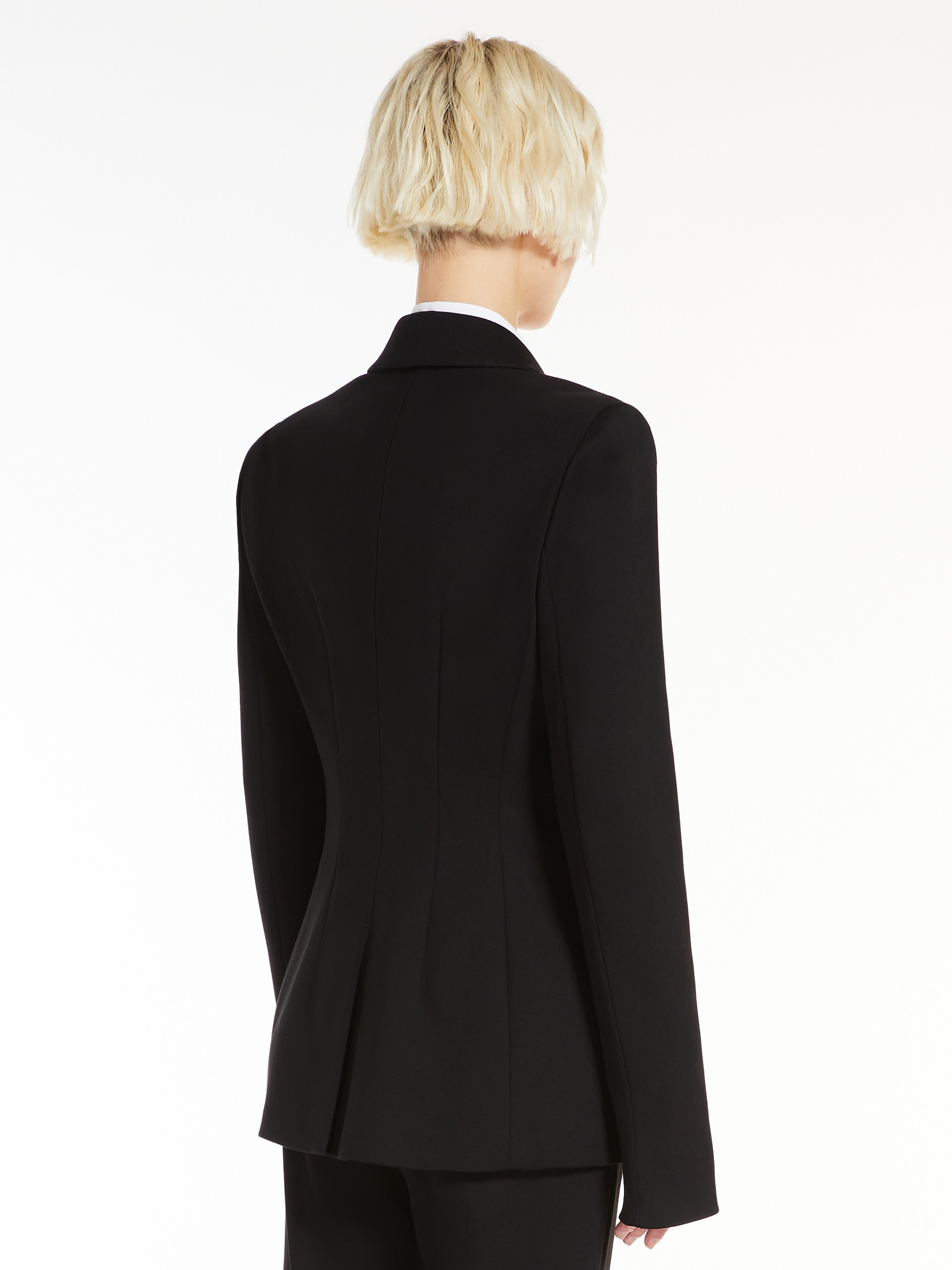SESTRI Double-breasted blazer in jersey - 4
