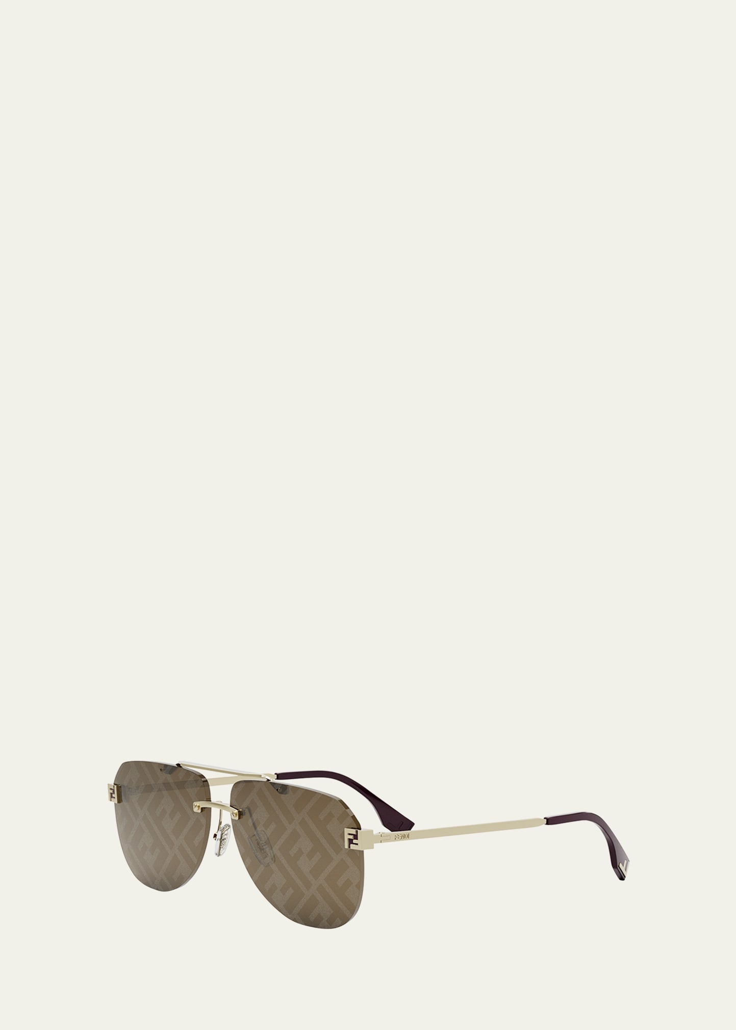 Men's Sky Monogram Metal Sunglasses - 2