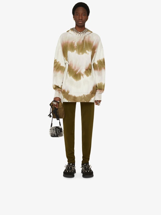 FITTED TIE AND DYE HOODIE - 2