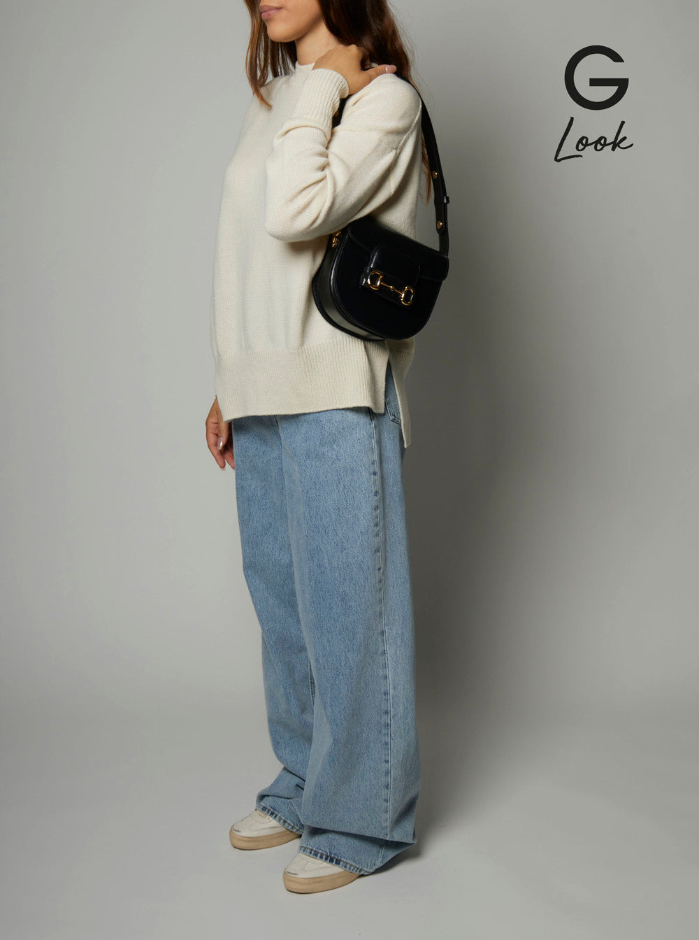 Gucci Women 'Gucci Horsebit 1955' Mini Black Shoulder Bag With Horsebit Detail In Leather Woman - 5